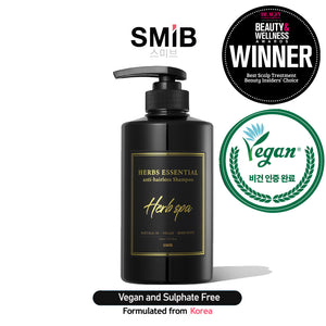 [SMiB] - Anti Aging Herbs Essential Anti-hair Loss Shampoo - Vegan and Sulfate free 500ml