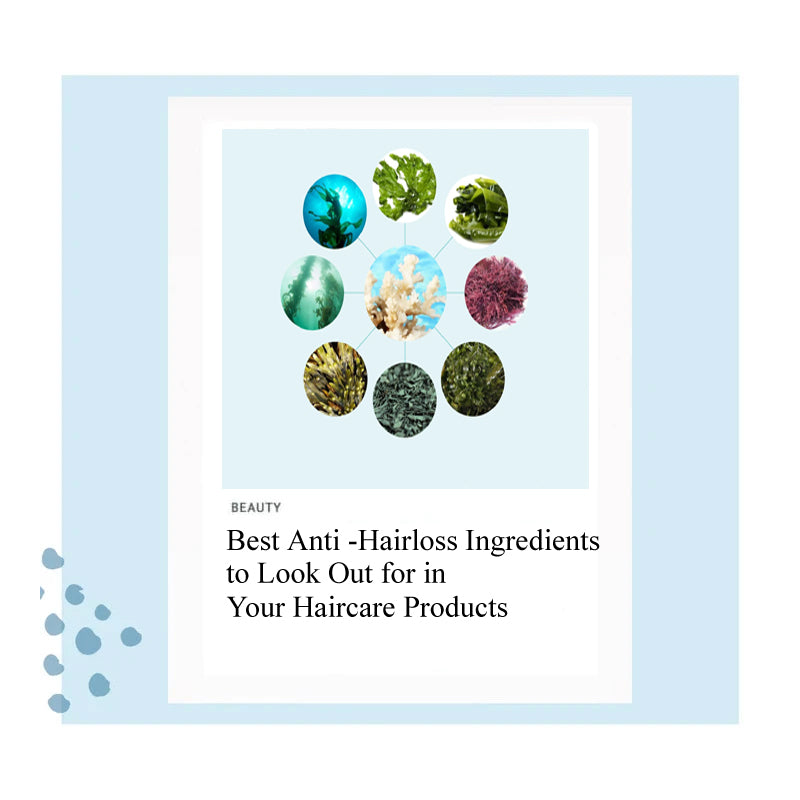 Best Anti -Hairloss Ingredients to Look Out for in Your Haircare Products hair loss, hair regrowth, hair fall, best hair loss products Singapore, best hair loss ingredients, shampoo, treatment, essence, coral calcium SMIB 7