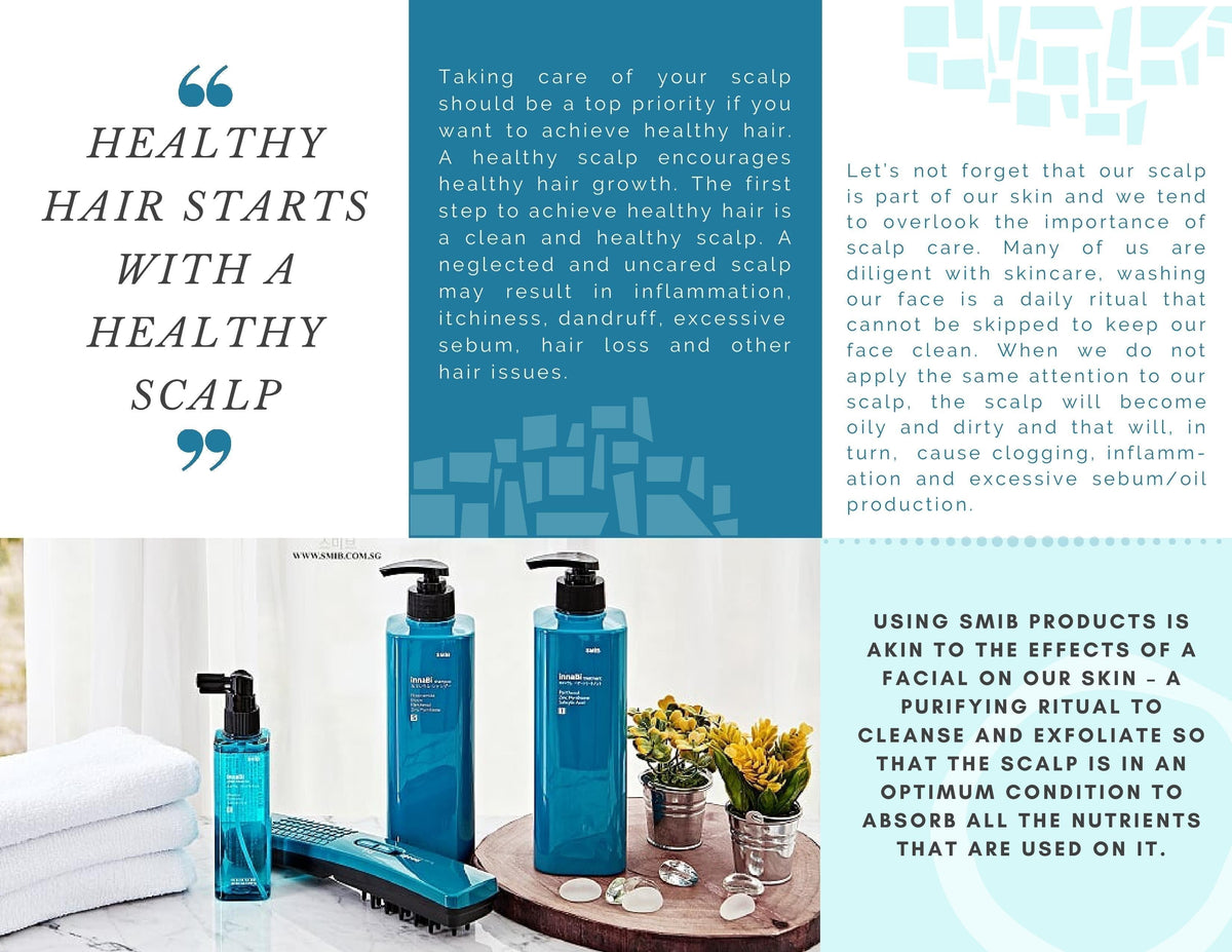 4 easy steps to use SMIB [스미브] Anti Hair Loss Treatment Product – SMiB 스미브