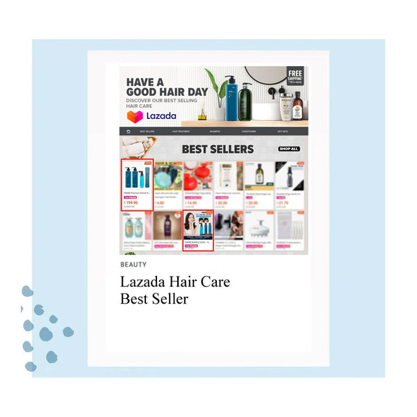Lazada Hair Care Best Seller