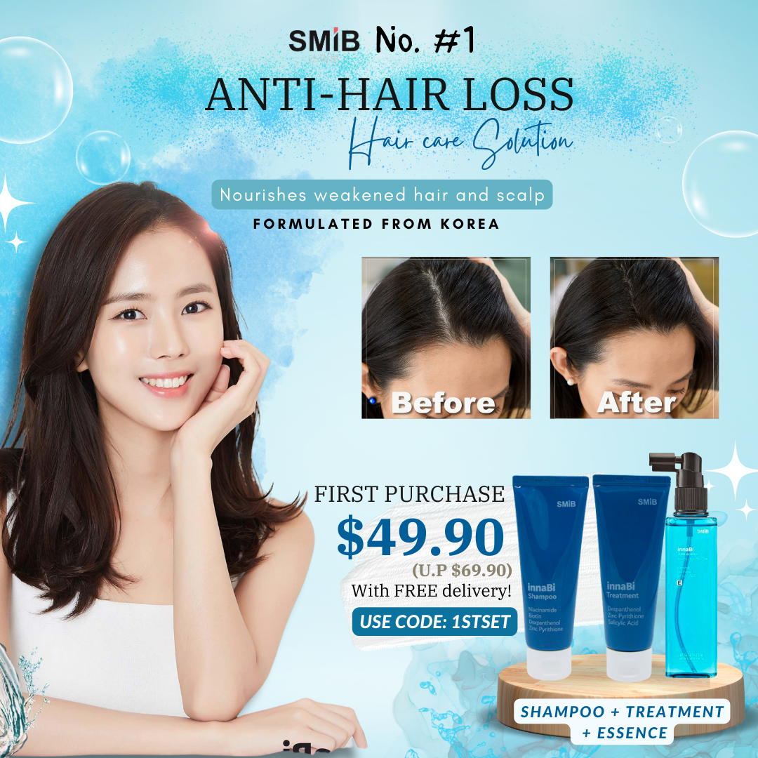 SMiB Anti Hair Loss Series - Discovery Kit 100ml Set - 1st Order Promotion