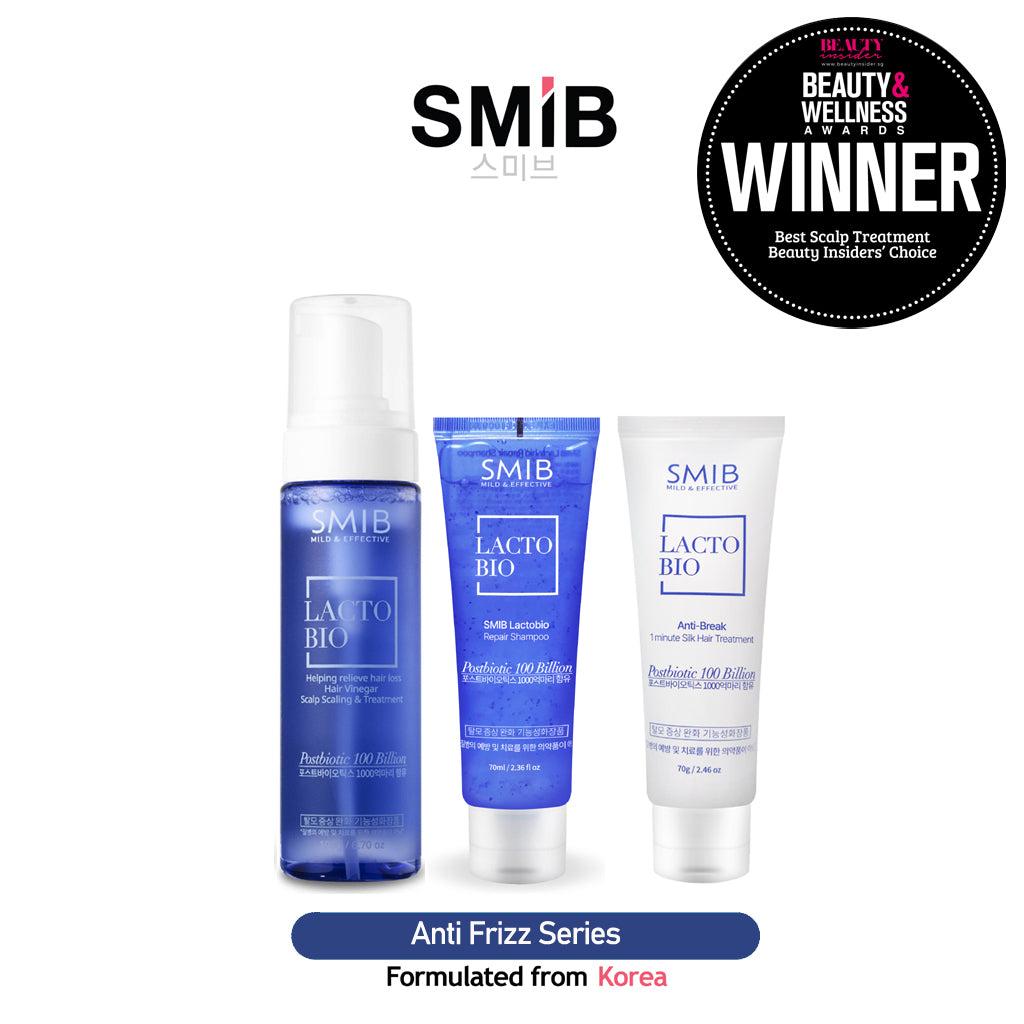 SMiB Anti-Frizz &amp; Repair Series -LactoBio Anti Frizz &amp; Repair Travel Set